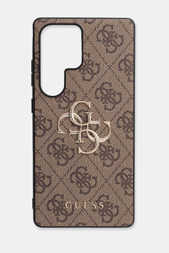 Guess etui na telefon Samsung Galaxy S25 Ultra na telefon brązowy GUHCS25L4GMGBR