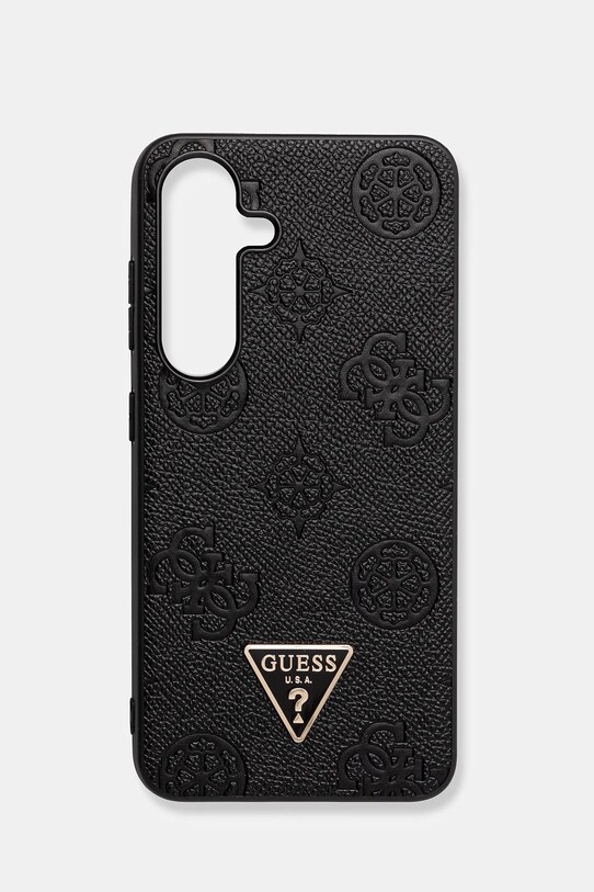 Guess etui na telefon Samsung Galaxy S25 na telefon czarny GUHMS25SPGBTMK