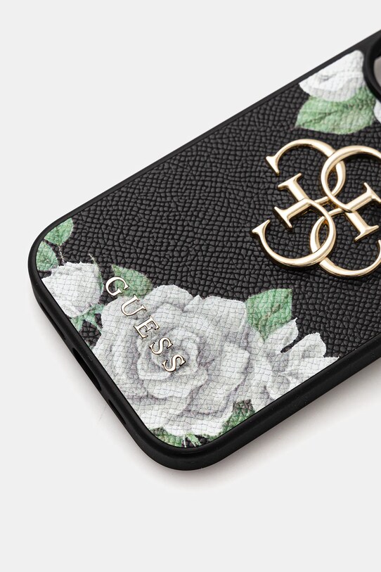 Guess etui na telefon iPhone 16 Pro GUHCP16LPGROP4MK czarny AA00