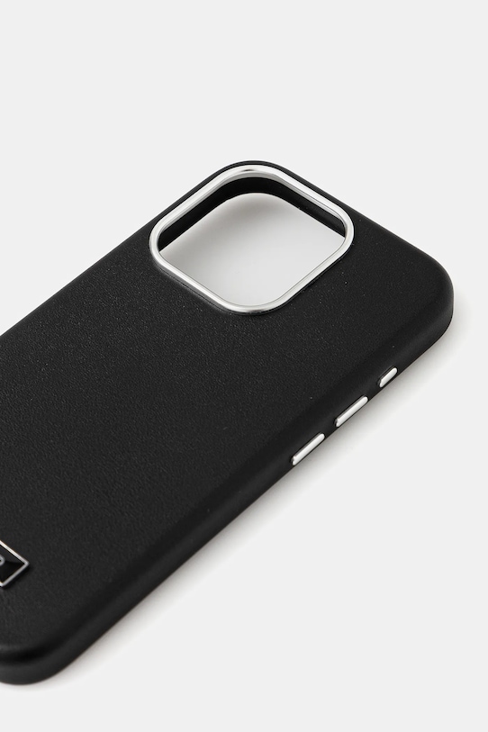 Karl Lagerfeld carcasă de telefon iPhone 15 Pro KLHMP15LPGMSRPK negru AA00
