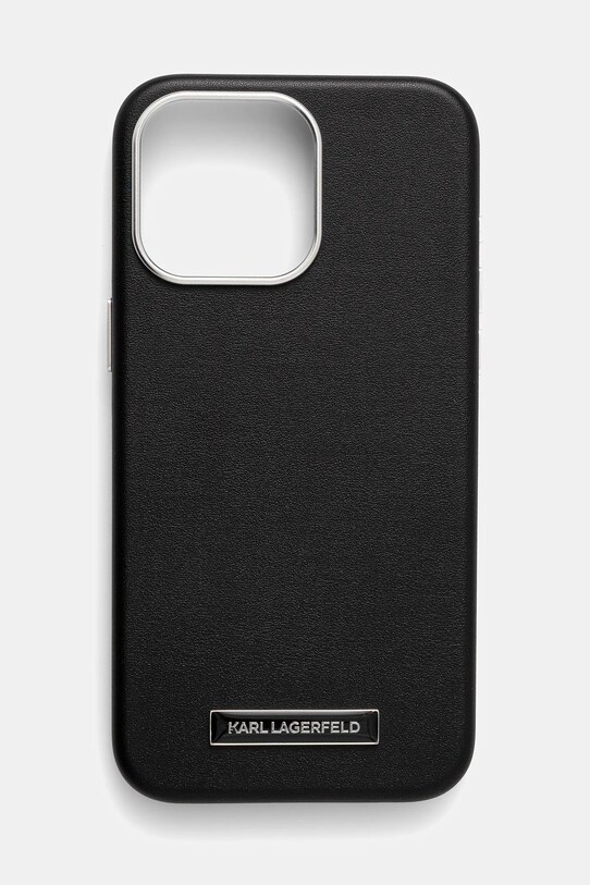 Karl Lagerfeld etui na telefon iPhone 15 Pro Max na telefon czarny KLHMP15XPGMSRPK