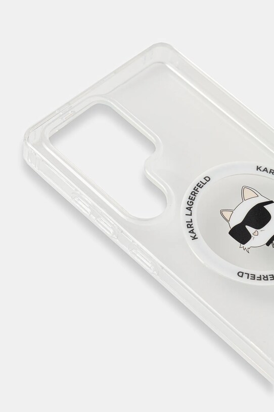 Karl Lagerfeld etui na telefon Samsung Galaxy S25 Ultra KLHMS25LHLSCHH transparentny AA00