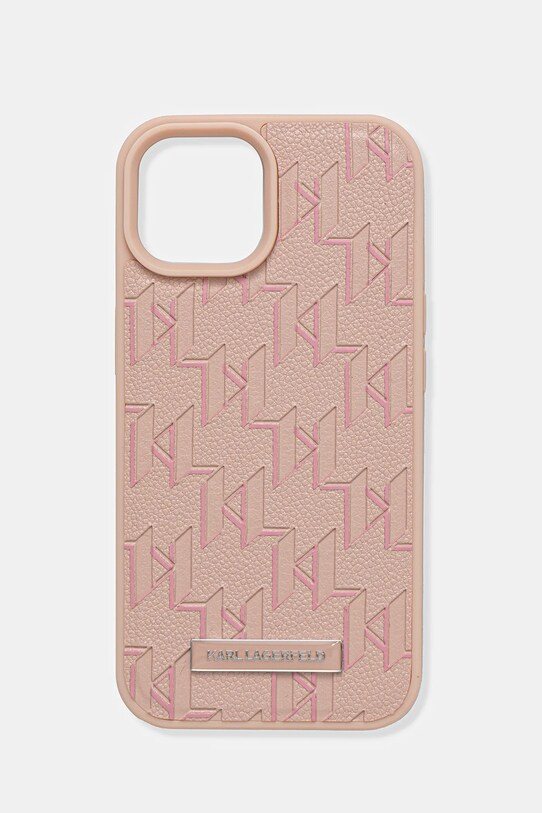 Karl Lagerfeld etui na telefon iPhone 15 na telefon różowy KLHMP15SPKHPORPP