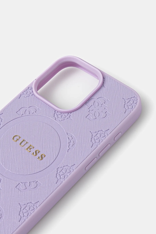Guess carcasă de telefon iPhone 16 Pro Max GUHMP16XPSAPSMEU violet AA00