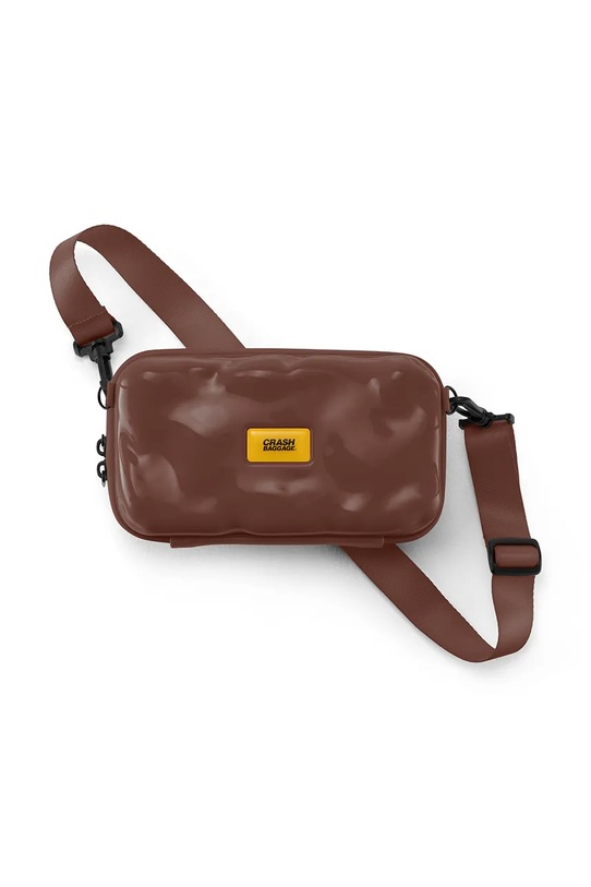 Crash Baggage Kosmetická taštička MINI ICON TONE ON TONE 22x12x8 cm hnědá CB373