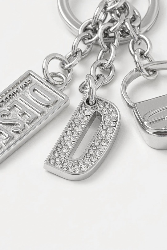 Diesel brelok CHARMS 1DR KEY MULTICHARM X10209.P6471 srebrny AA00