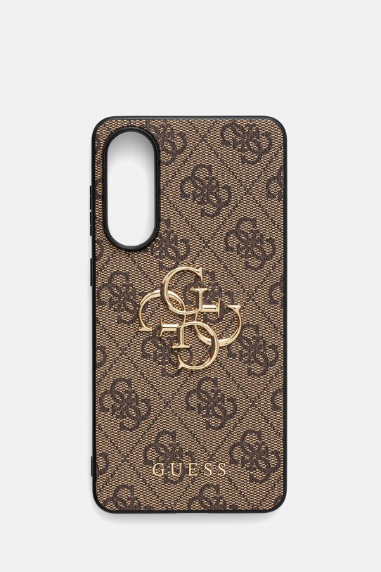 Guess etui na telefon Samsung Galaxy S25 Edge na telefon brązowy GUHCS25E4GMGBR
