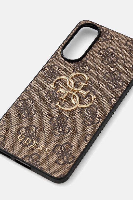Guess etui na telefon Samsung Galaxy S25 Edge GUHCS25E4GMGBR brązowy AA00