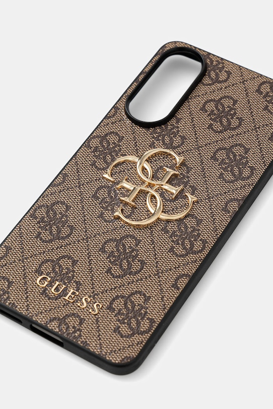 Puzdro na mobil Guess Samsung Galaxy S25 Edge GUHCS25E4GMGBR hnedá AA00