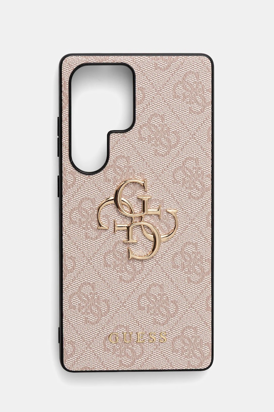 Guess husă pentru telefon Samsung Galaxy S25 Ultra cu modele roz GUHCS25L4GMGPI