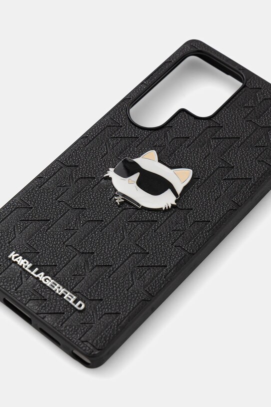 Karl Lagerfeld etui na telefon Samsung Galaxy S25 Ultra KLHCS25LPGKLCHPK czarny AA00