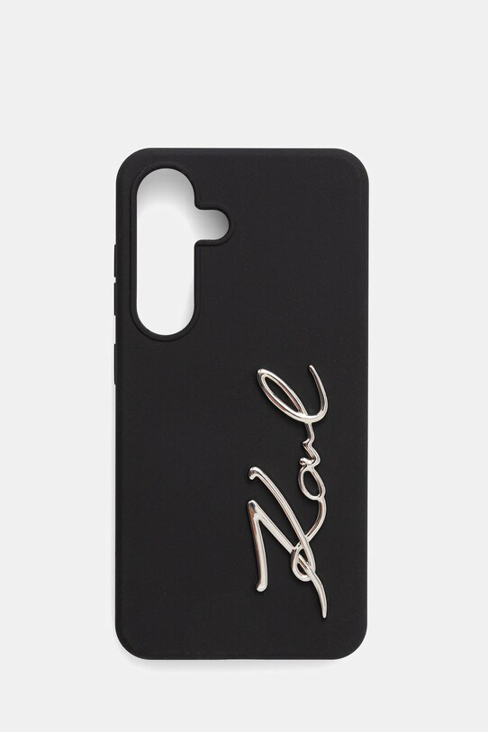 Karl Lagerfeld etui na telefon Samsung Galaxy S25 na telefon czarny KLHCS25SSCMSMVK