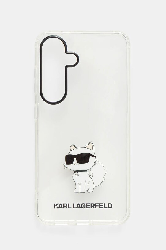 Karl Lagerfeld etui na telefon Samsung S24 Ultra na telefon transparentny KLHCS24SHNCHTCT