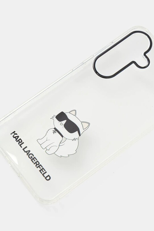 Karl Lagerfeld etui na telefon Samsung S24 Ultra KLHCS24SHNCHTCT transparentny AA00