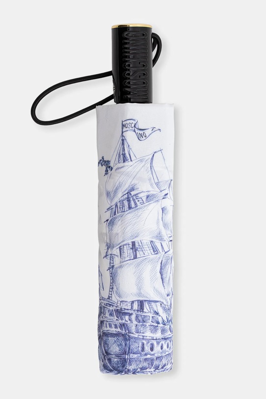 Moschino parasol 8989.openclose biały AA00
