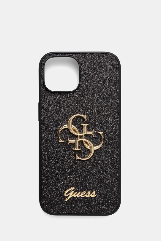 Чехол на телефон Guess iPhone 15 / 14 / 13 6.1" для телефона чёрный GUHCP15SHG4SGK