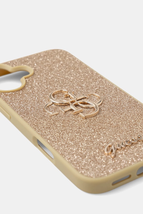 Θήκη κινητού Guess iPhone 16 Plus 6.7" GUHCP16MHG4SGD χρυσαφί AA00