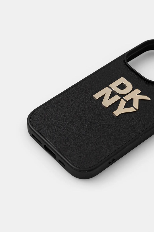 Dkny etui na telefon iPhone 16 Pro 6.3" DKHCP16LPBSWSK czarny AA00