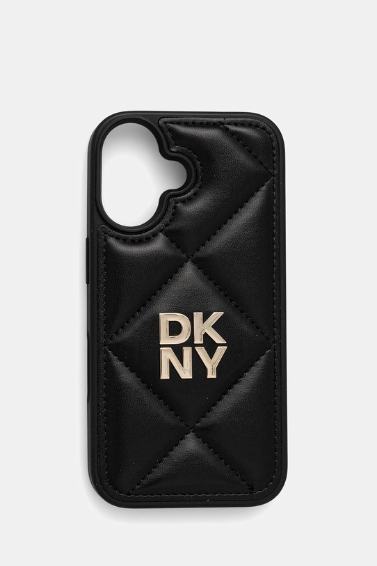 Dkny etui na telefon iPhone 16 6.1" na telefon czarny DKHCP16SPQDSLK
