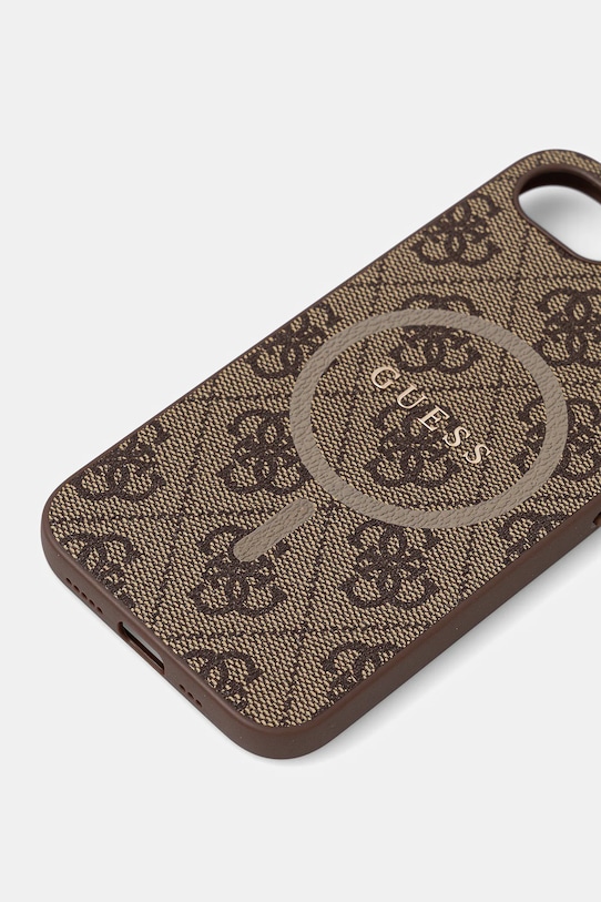 Θήκη κινητού Guess iPhone 16e GUHMPSE4G4GFRW καφέ AA00