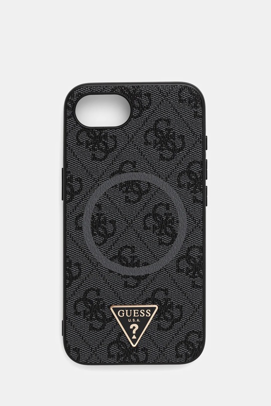Guess etui na telefon iPhone 16e na telefon czarny GUHMPSE4P4TDPK