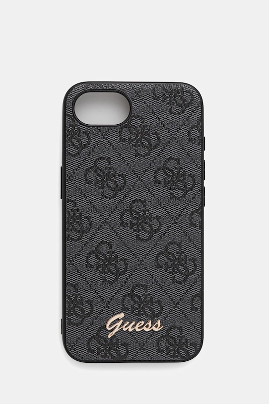 Obal na telefon Guess iPhone 16e na mobil černá GUHMPSE4HG4SHK