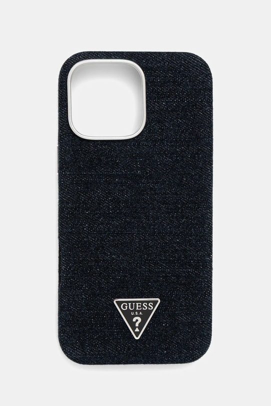 Guess etui na telefon iPhone 16 Pro Max na telefon czarny GUHMP16XRJFWTLK