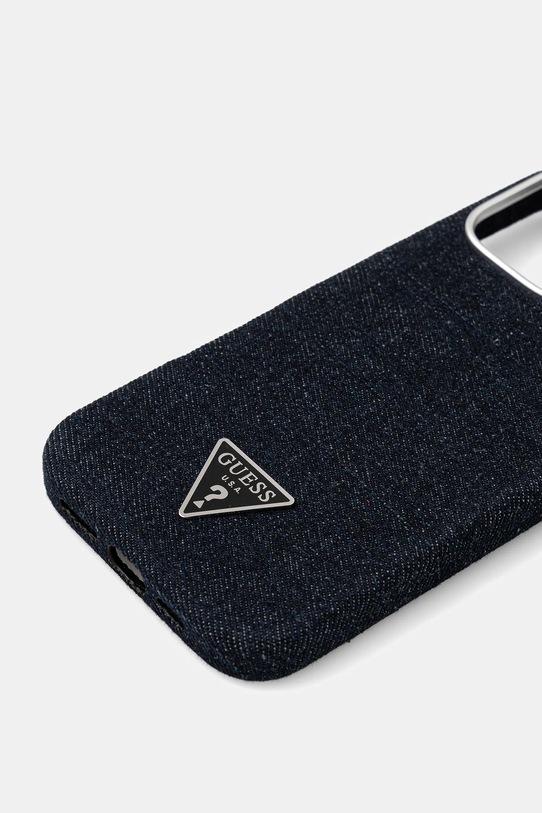 Guess etui na telefon iPhone 16 Pro Max GUHMP16XRJFWTLK czarny AA00