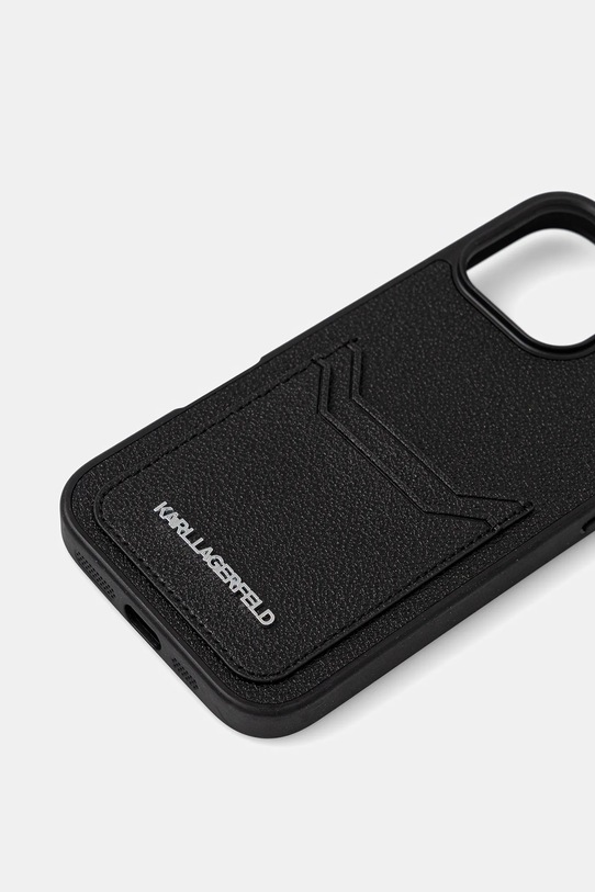 Karl Lagerfeld etui na telefon iPhone 16 Pro Max KLHCP16XPKHPORPK czarny AA00