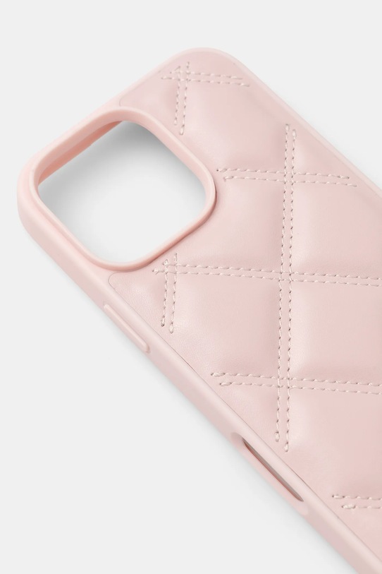 Чохол на телефон Karl Lagerfeld iPhone 16 Pro Max KLHCP16XPSQSKLSMSP рожевий AA00