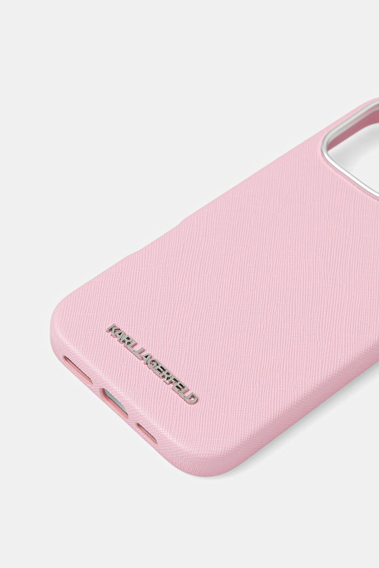Чохол на телефон Karl Lagerfeld iPhone 16 Pro Max KLHMP16XPSAFWMCP рожевий AA00