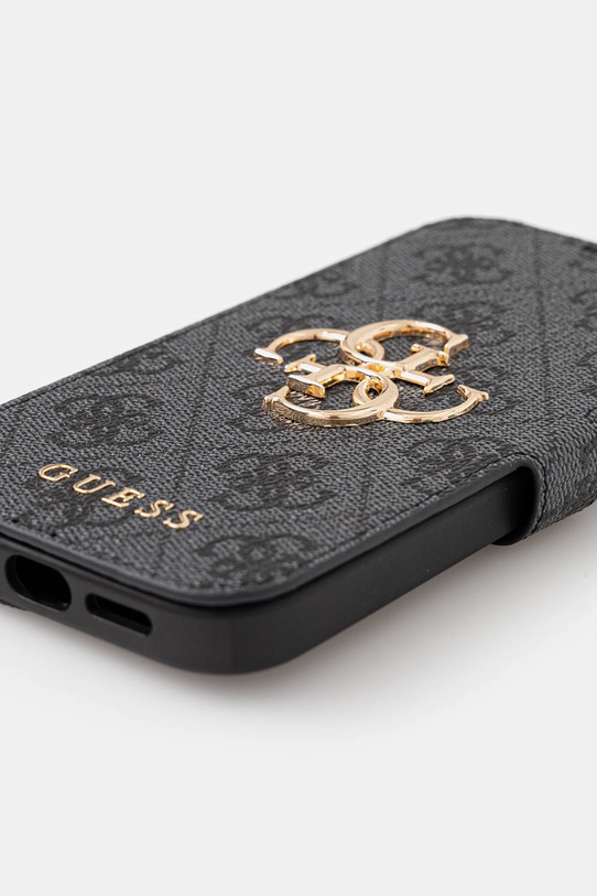 Akcesoria Guess etui na telefon iPhone 15 Pro 6.1" GUBKP15L4GMGGR szary