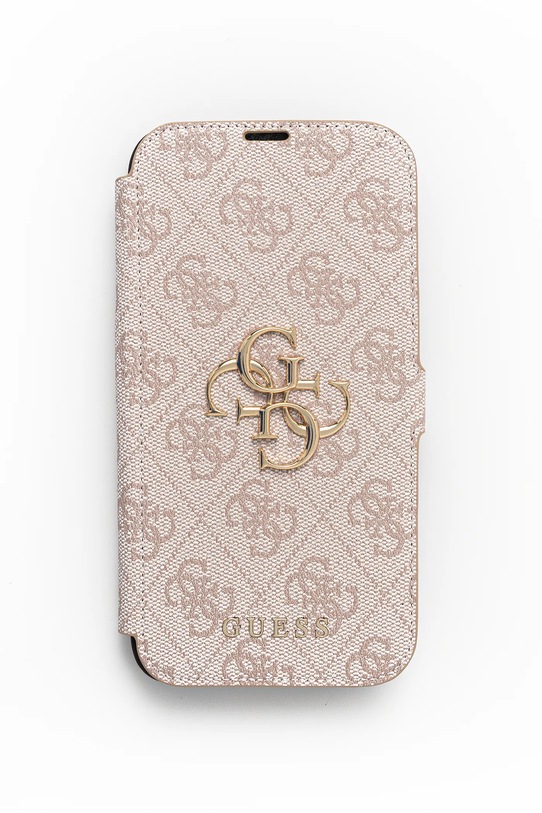 Guess etui na telefon iPhone 15 Pro Max 6.7" na telefon różowy GUBKP15X4GMGPI