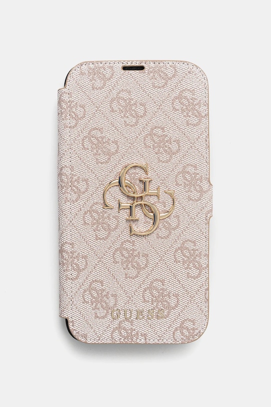Guess custodia per telefono iPhone 15 Pro Max 6.7" stampa all-over rosa GUBKP15X4GMGPI