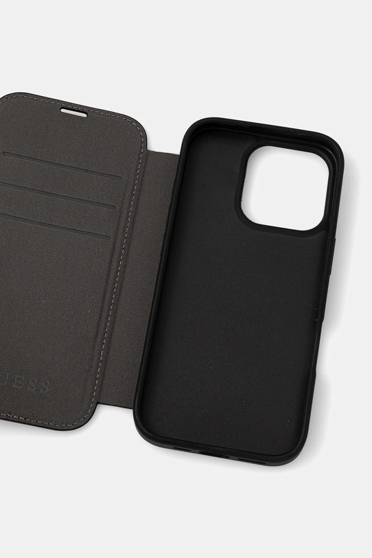 Аксесуари Чохол на телефон Guess iPhone 16 Pro 6.3" GUBKP16L4GMGGR чорний