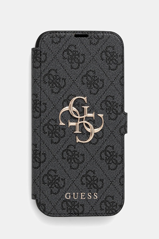 Θήκη κινητού Guess iPhone 16 Pro Max 6.9" απλικέ μαύρο GUBKP16X4GMGGR