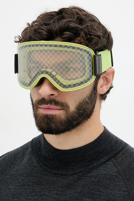 Gucci gogle GG1974S.002 zielony AA00