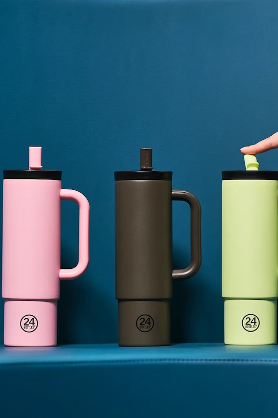 Akcesoria 24bottles kubek termiczny Straw 800ml Mocha Straw.800.Mocha brązowy