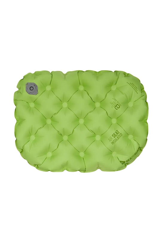 Sea To Summit siedzisko podróżne Air Seat Insulated 11 × 9 × 4 cm AMASINS zielony AA00