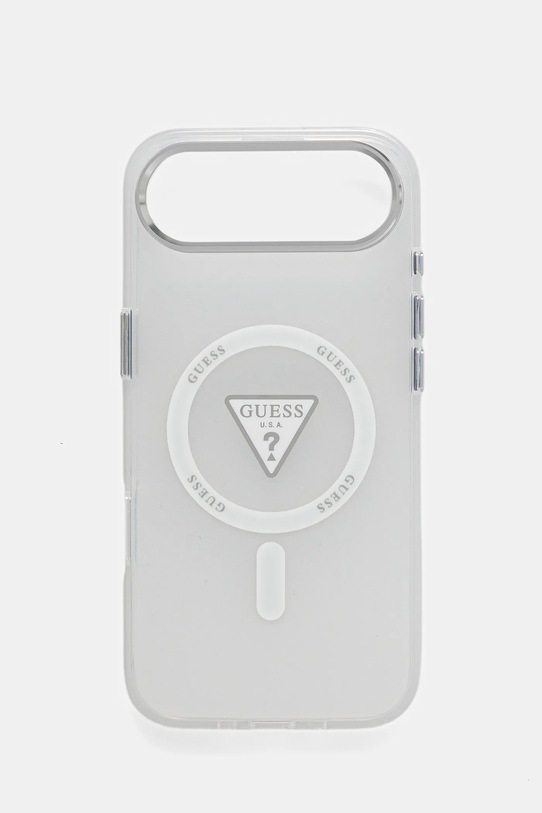 Guess etui na telefon iPhone 17 Air na telefon transparentny GUHMP17MHGTMLCGT