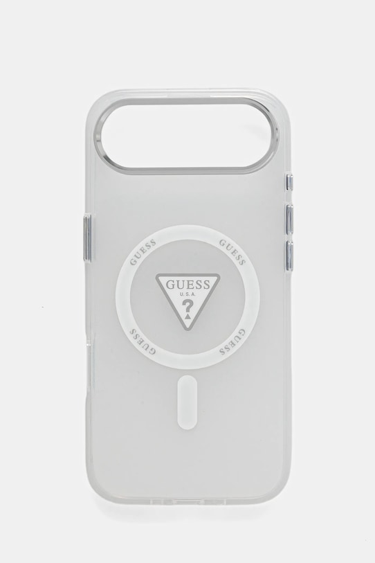 Guess etui na telefon iPhone 17 Air na telefon transparentny GUHMP17MHGTMLCGT