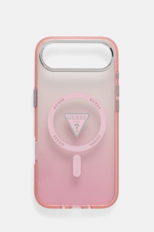 Guess etui na telefon iPhone 17 Air na telefon różowy GUHMP17MHGTMLCGP