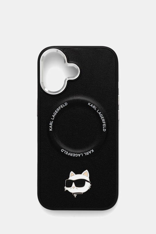 Karl Lagerfeld etui na telefon iPhone 17 aplikacja czarny KLHMP17SPSMLRCHK