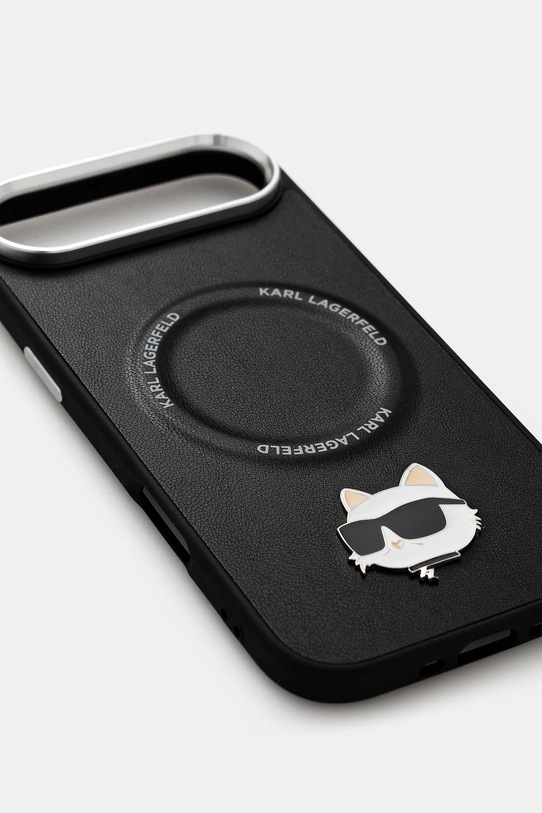 Karl Lagerfeld husă pentru telefon iPhone 17 Air KLHMP17MPSMLRCHK negru AA00