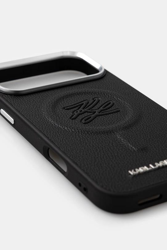 Karl Lagerfeld etui na telefon iPhone 17 Pro Max KLHMP17XPGFKLRDK czarny AA00