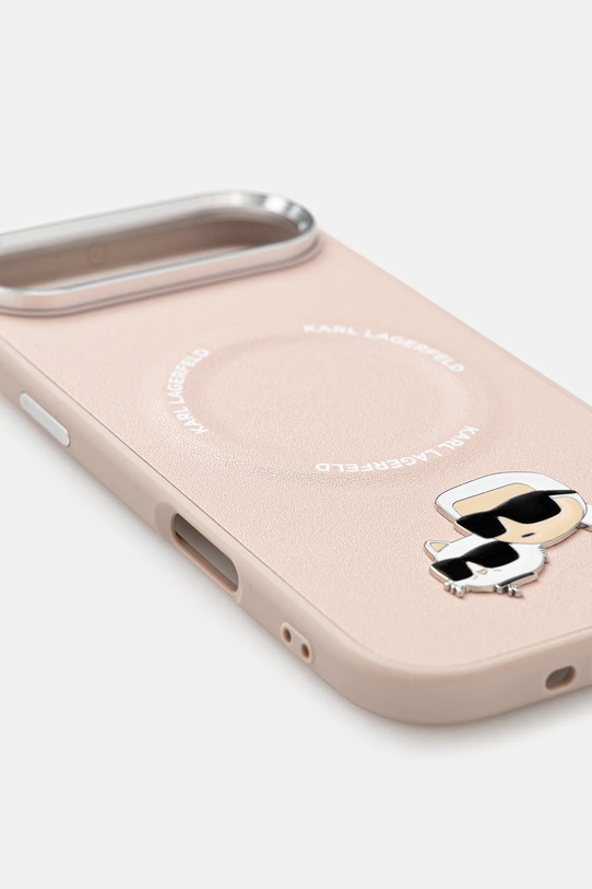 Karl Lagerfeld etui na telefon iPhone 17 Air KLHMP17MPSMLRKCP różowy AA00