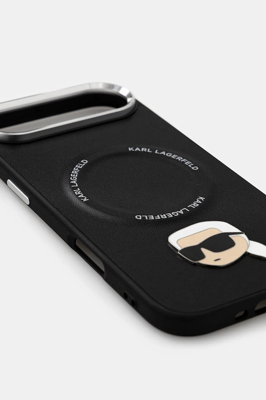 Karl Lagerfeld husă pentru telefon iPhone 17 Air KLHMP17MPSMLRKLK negru AA00