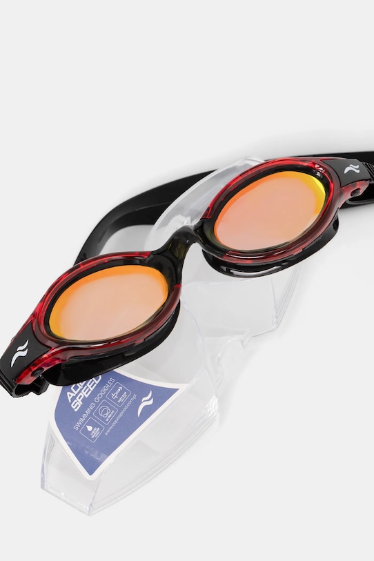 Aqua Speed okulary pływackie czarny TRITON.MIRROR.2.0