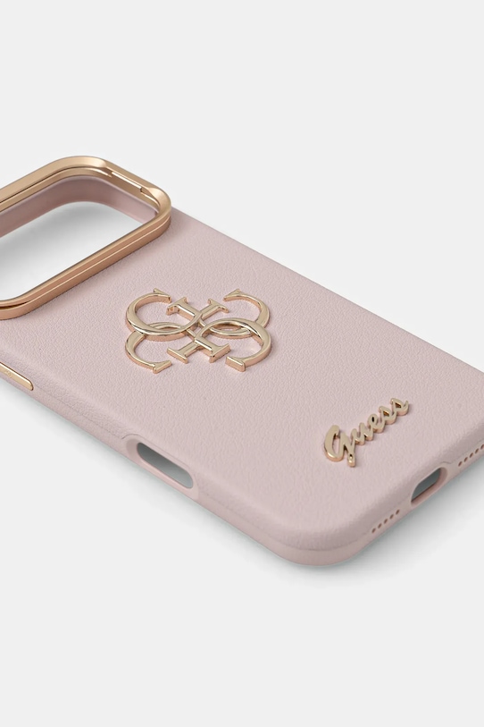 Guess etui na telefon iPhone 17 Pro Max GUHCP17XPCS4GSP różowy AA00