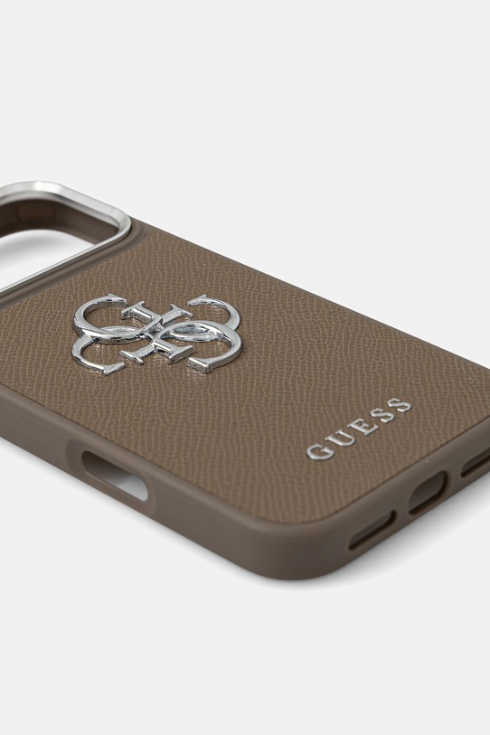 Guess etui na telefon iPhone 17 Pro Max GUHCP17XPG4SMCEW brązowy AA00